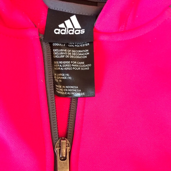 NWOT Adidas zip up hoodie - Picture 6 of 6